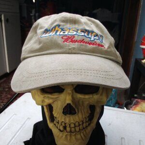 Vintage 90s Budweiser Whassup! Strap Back Hat Cap